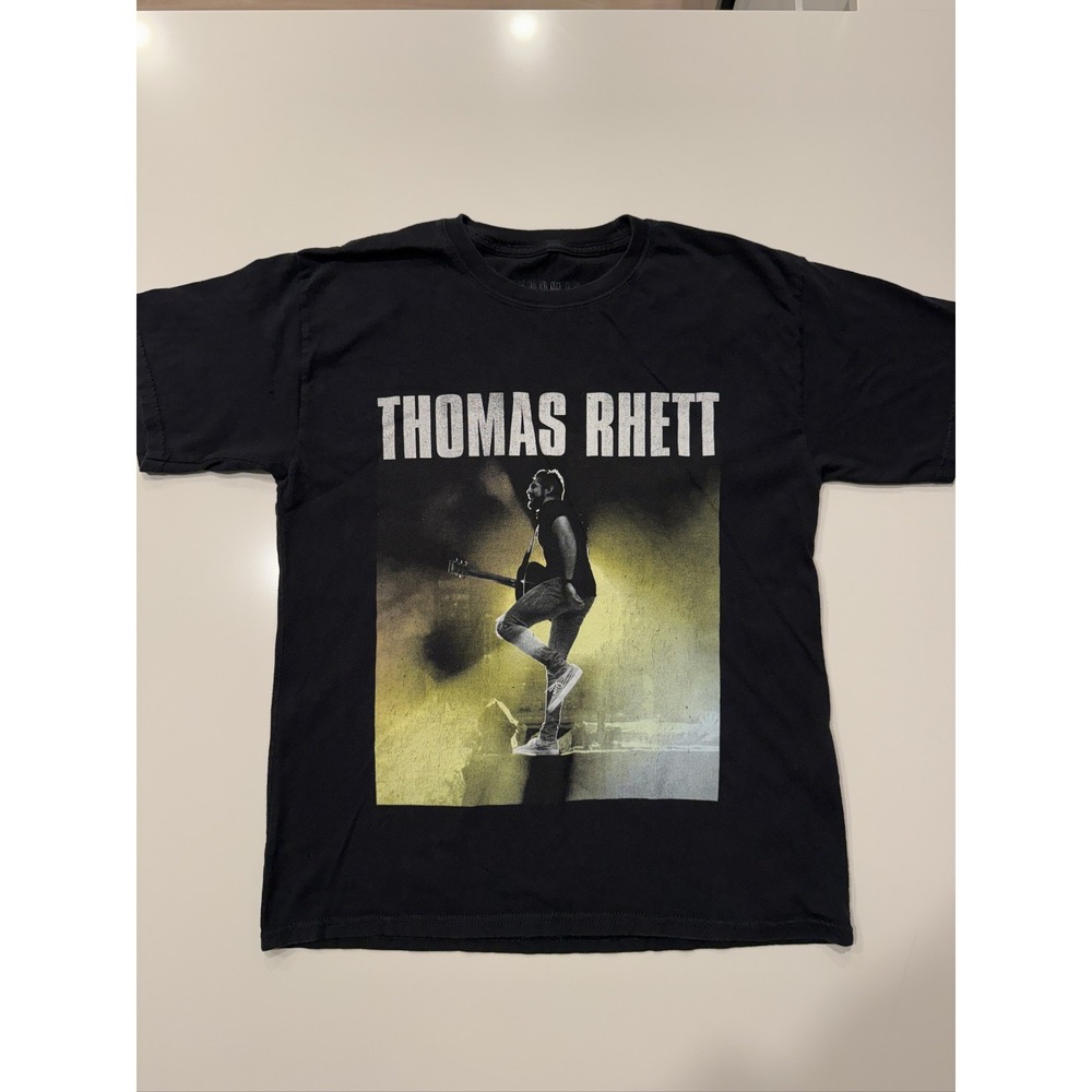 Thomas Rhett Concert Tour T-Shirt Men's Black S 2020 100% Cotton Graphic